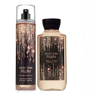 Bath & Body Works Into the Night Fragrance Mist and Shower Gel Set